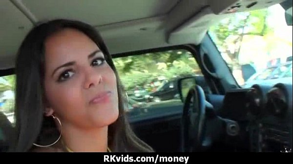 Desperate teenage naked in public and fucks to pay rent 27