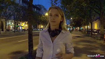GERMAN SCOUT – SKINNY YOUNG GIRL TALK TO FUCK AT REAL STREET CASTING FOR CASH