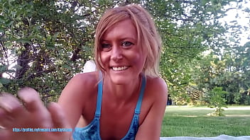 Kayla Kandy’s Outdoor Public Getting off