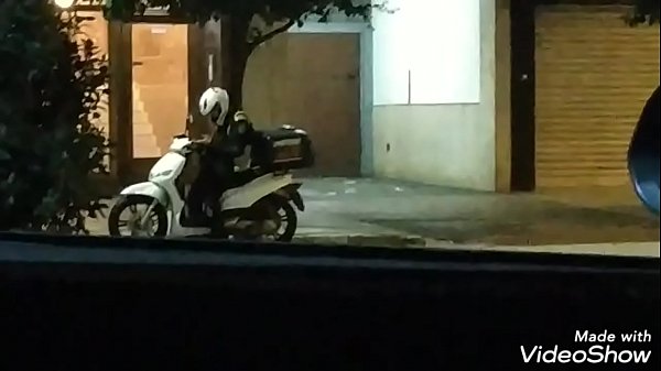 Pajote en vía publica