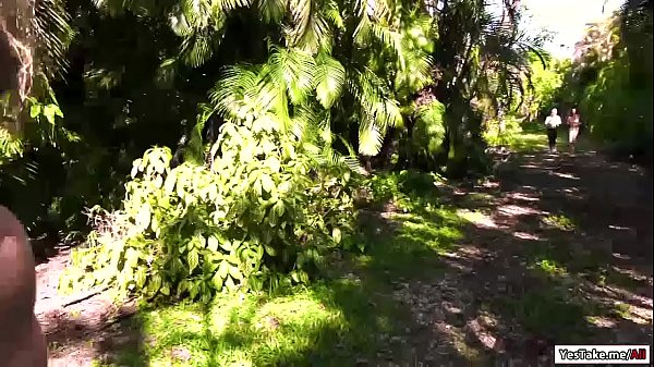 Ava flashes bum and fucks for cash