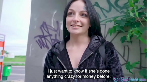 Deepthroating stunner public POV fucked outdoor after casting