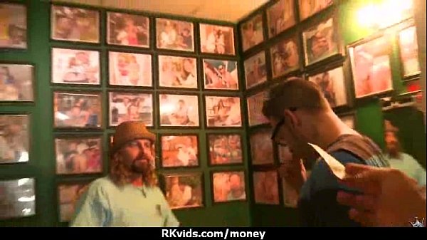 Desperate nubile naked in public and fucks to pay rent 18