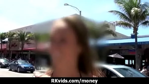 Desperate nubile naked in public and fucks to pay rent 19