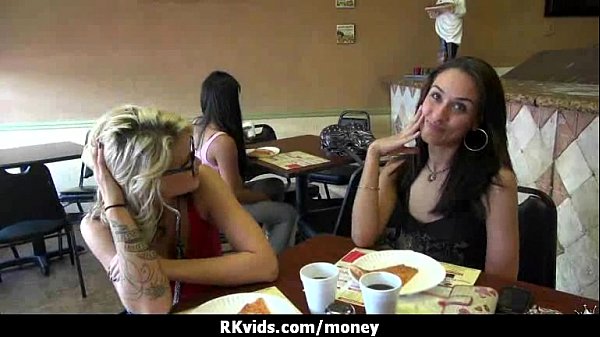 Desperate teenage naked in public and fucks to pay rent 28