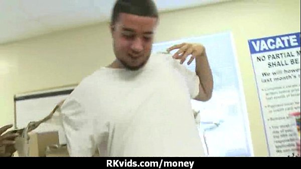 Desperate nubile naked in public and fucks to pay rent 10