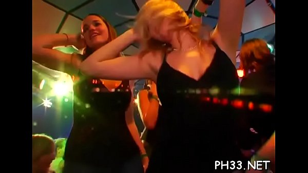 Group sex wild patty at night club