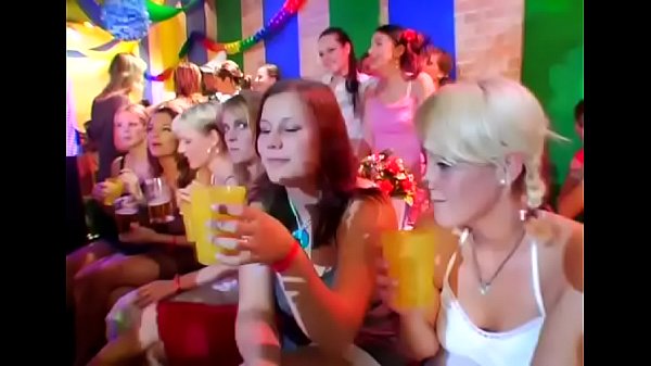 Hot sirens are sharing succulent tits and cunts in the club