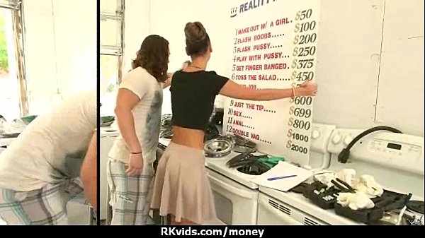 Bombshell gets naked and has orgy in public for cash 15