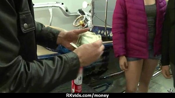 Bitchy first-timer stunner is paid cash from some crazy public intercourse 26