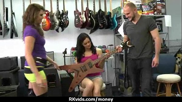 Unexperienced cutie takes cash for public fuck-fest 12