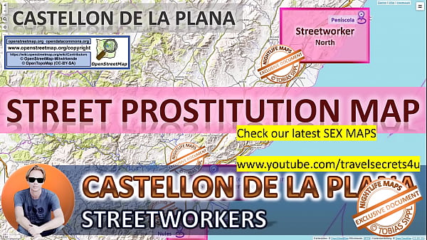 Castellon de la Plana, Spanien, Spain, Hook-up Map, Street Map, Strassenstrich, zona roja, Puff, Sperrbezirk, Nutten, Huren, Bordell, Perras, Prepagos, Masajista, Public, Outdoor, Real, Reality, Rubdown Parlours, Brothels, Whores, BJ, DP, BBC
