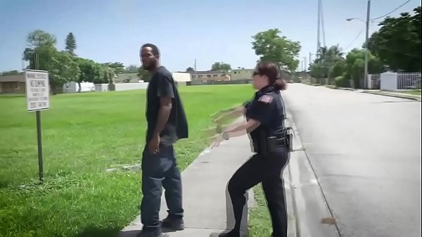 HARDCORE threesome in a babershop with two trampy big rump MILF and a BBC thief.