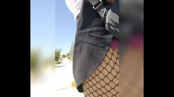 Teenie woman gets fucked by stranger at the park