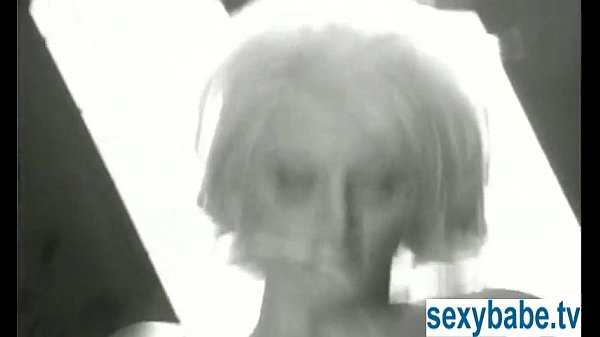 Brilliant blonde honey pawing her joy button