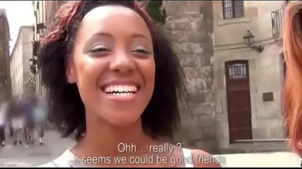 Two inexperienced honeys flash their tits and fucked in exchange for cash