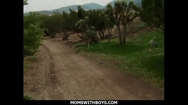 Blonde Outdoor Orgy Joy With Youthful Stud