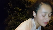 follando a mi vecina en la calle, publico al aire libre