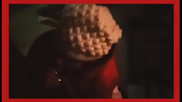 LADY THUMPAH leisurely fellates her BBC in a garage  on top of his Corvette