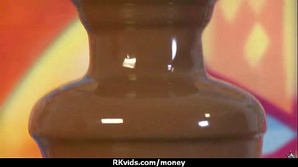 Sexy exhibitionist GFs are paid cash for some public fucking 18