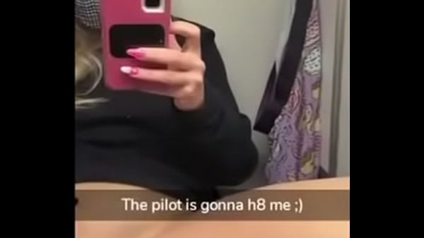 Cockslut squirts on airplane