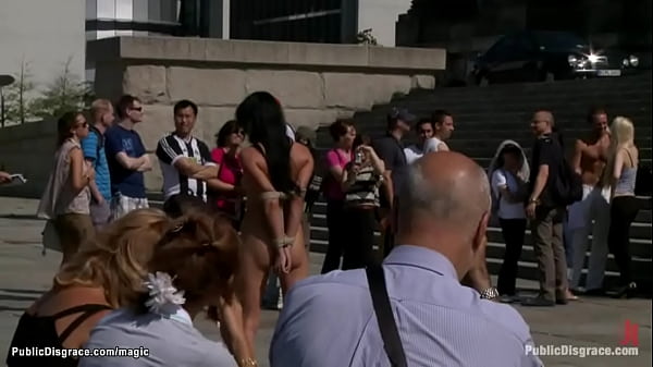 Supah hot Euro stunner ambling trussed