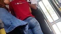 Big rump in buss