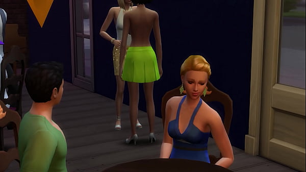 Hookup on the First-ever Date at restaurant