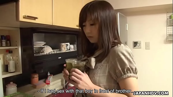 Sex-positive Japanese receives a messy internal cumshot after the threesome