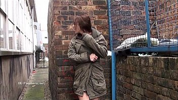 First-timer exhibitionist Beauvoirs public onanism and outdoor flashing of brun