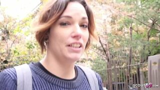 GERMAN SCOUT – CRAZY MILF WITH HAIRY PUSSY AND LONG LABIA SILVIA RUBI TO SEX AT MODEL JOB