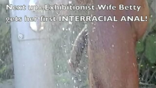 Exhibitionist Wifey 245 Part 2 – Betty Bang Taunts And Compares Her Spouses little dick next to a BIG BLACK COCK while nude beach voyeurs see!