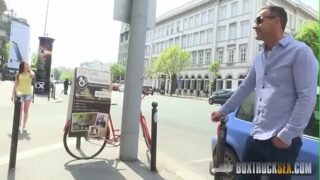 Liza Shay public fuck