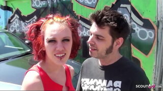 Skinny Sandy-haired Punk Teenage Mystick Moons Pickup for Lost Place Fuck