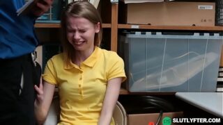 Russian Teenager  Catarina Petrov caught stealing