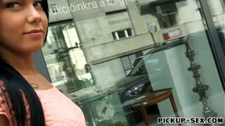 Fledgling Eurobabe Sofia Like gets fucked in the forest