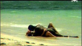 Monika Sweet interracial fuckfest on the beach (SOFTCORE)